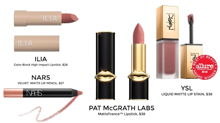 lip stick by ILIA, NARS, PAT McGRATH, YSL BEAUTY